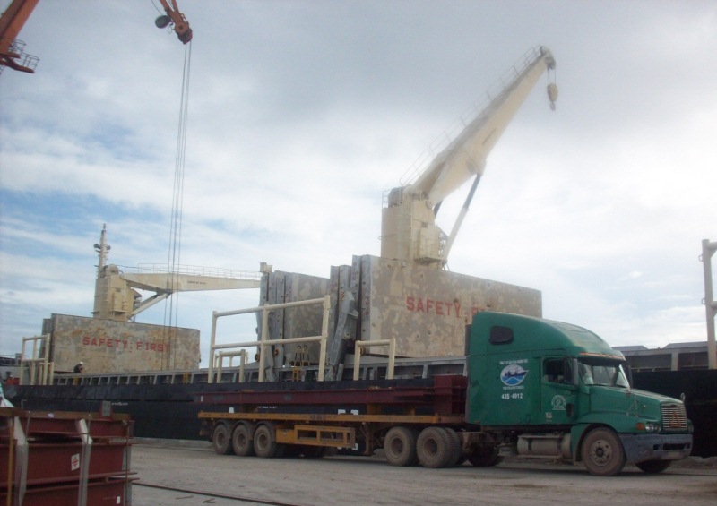Vietranstimex vận tải thiết bị cho Nhà máy Nhiệt điện Nghi Sơn 1