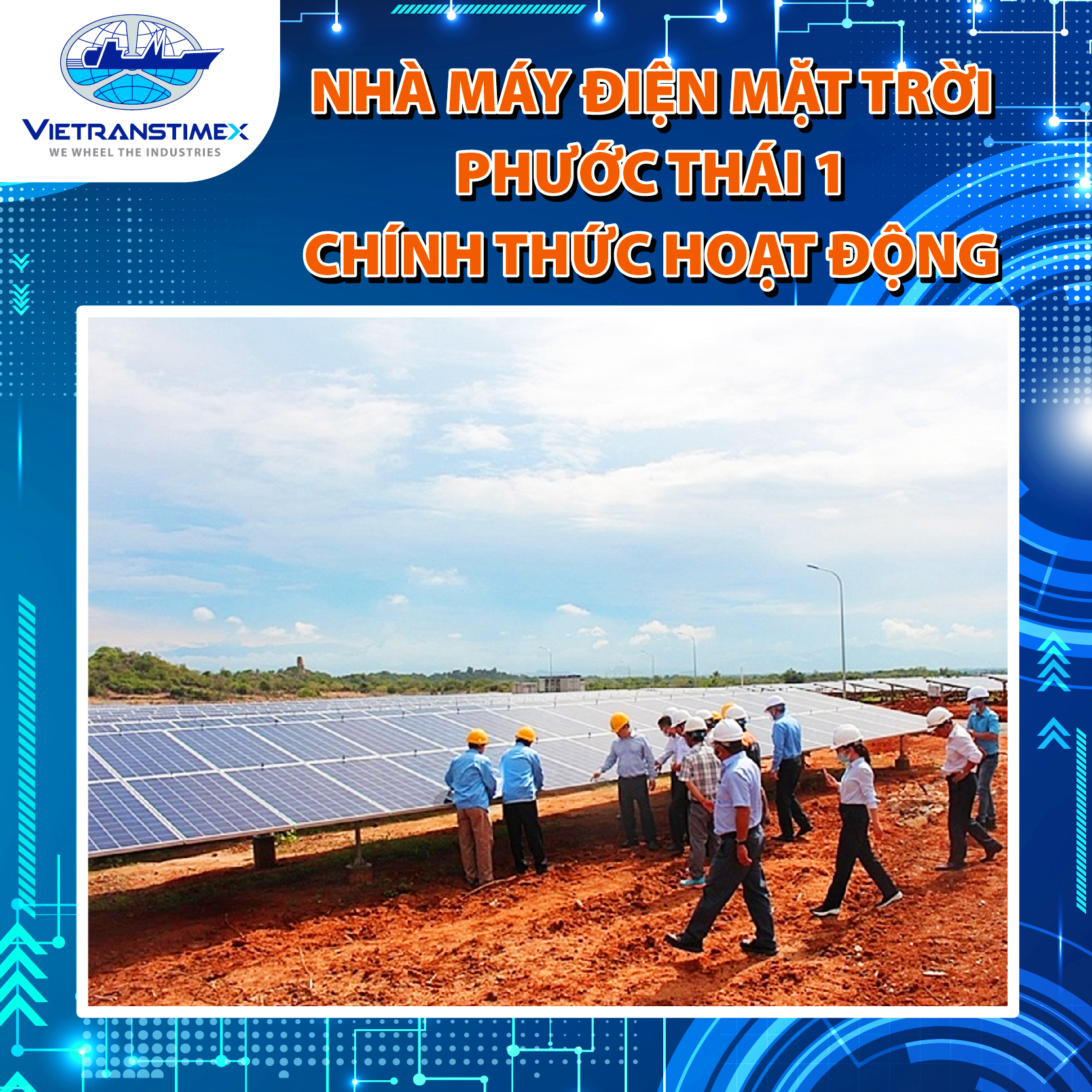 Phuoc Thai 1 Solar Power Plant (SPP) Has Been Put Into Operation
