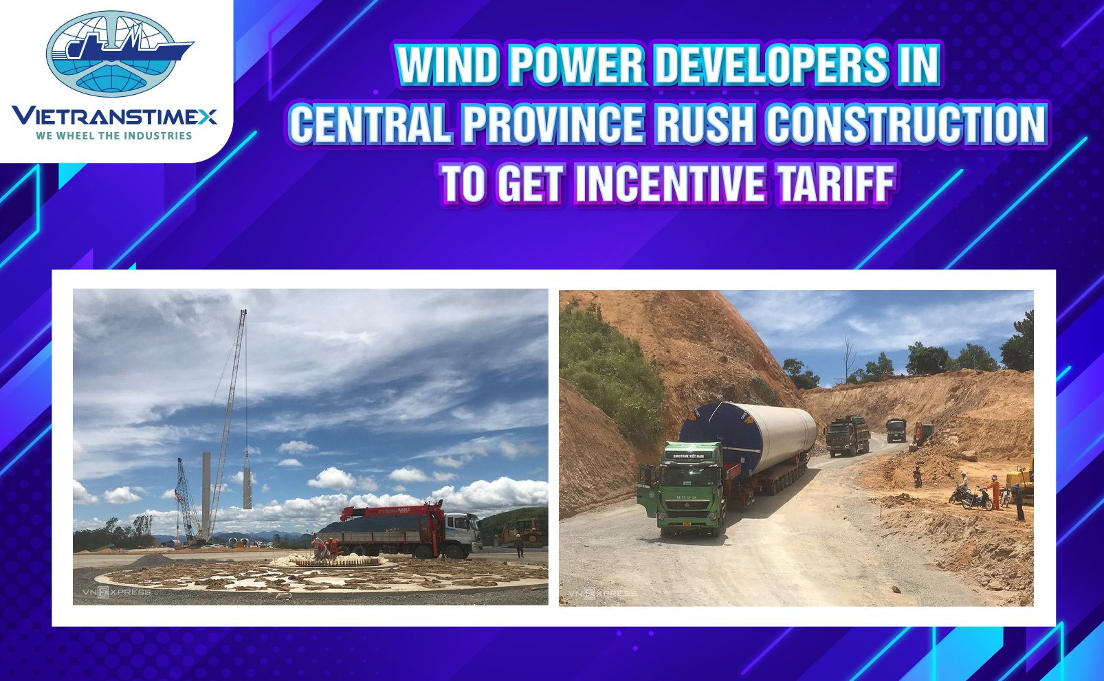 Wind Power Developers In Central Province Rush Construction To Get Incentive Tariff