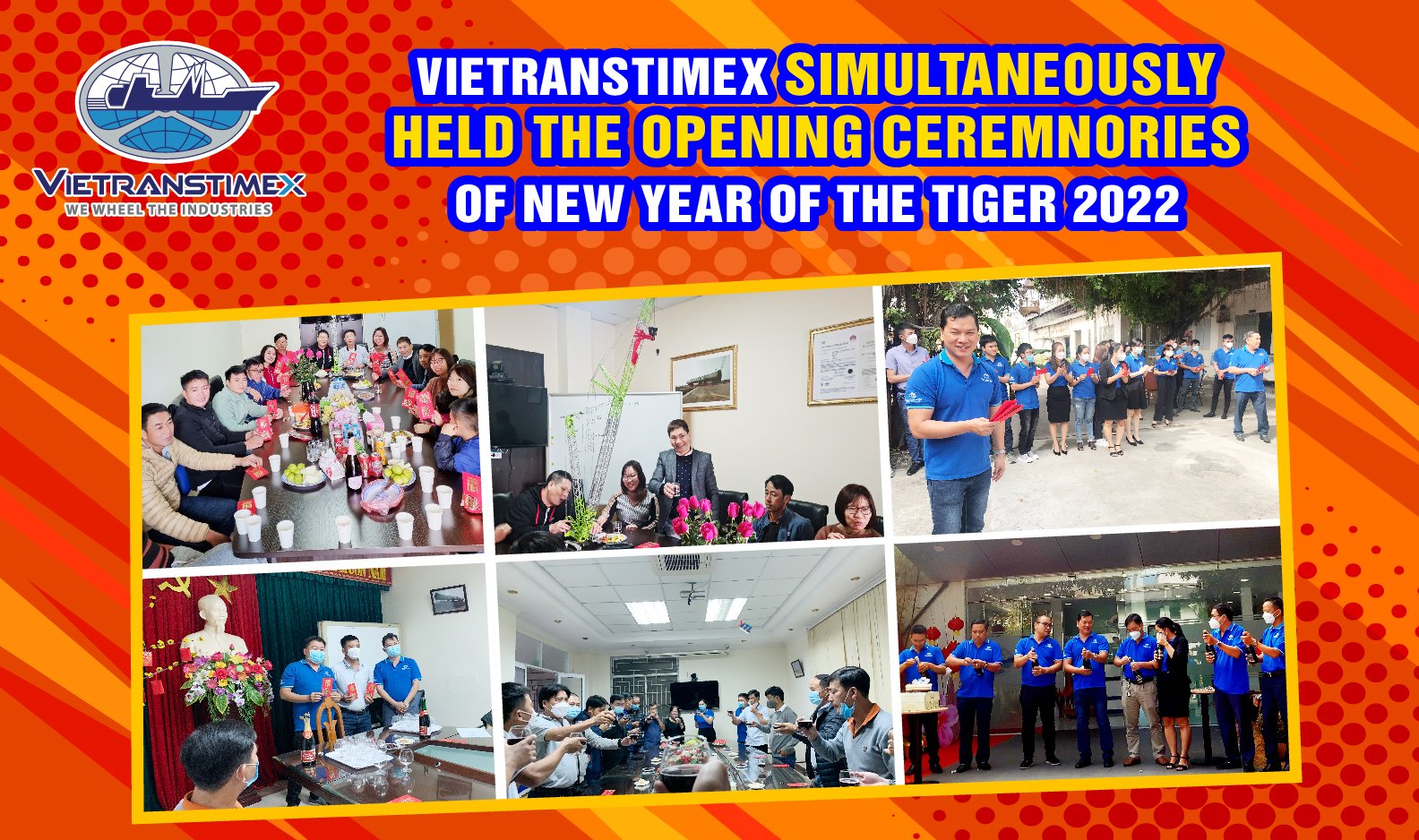 Vietranstimex Simultaneously Held The Opening Ceremnories Of New Year Of The Tiger 2022