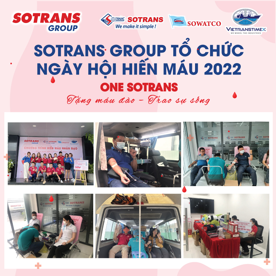 SOTRANS Group organizes Blood Donor Day 2022